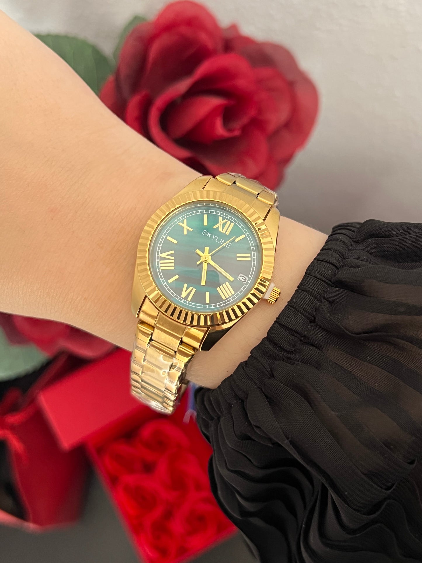 Reloj inspo gold