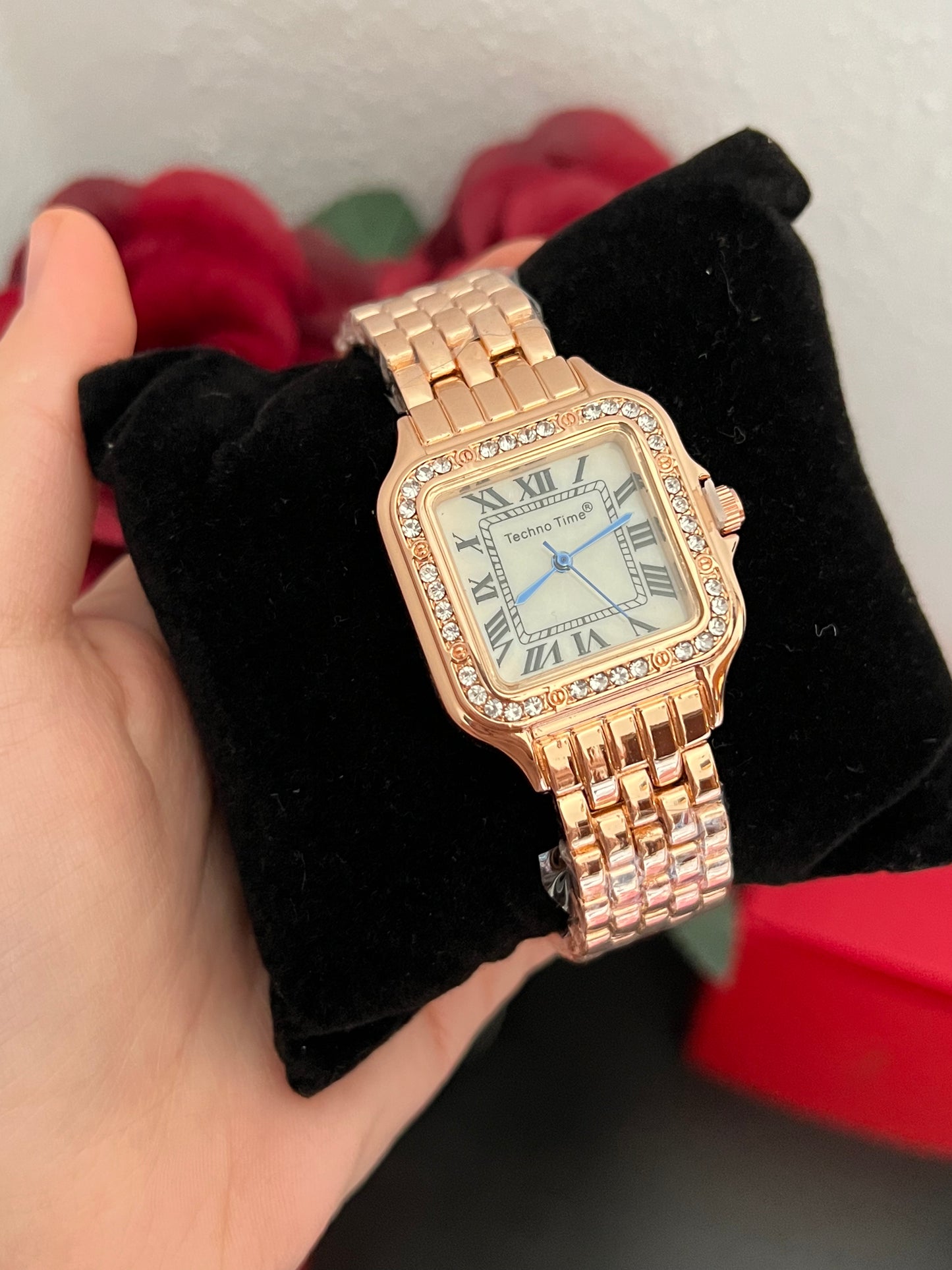 Reloj carti rose gold