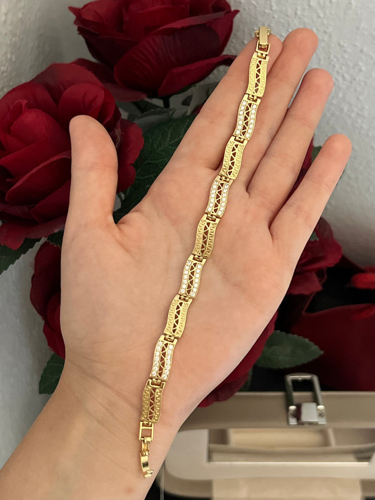 Pulsera oro 14k modelo 008