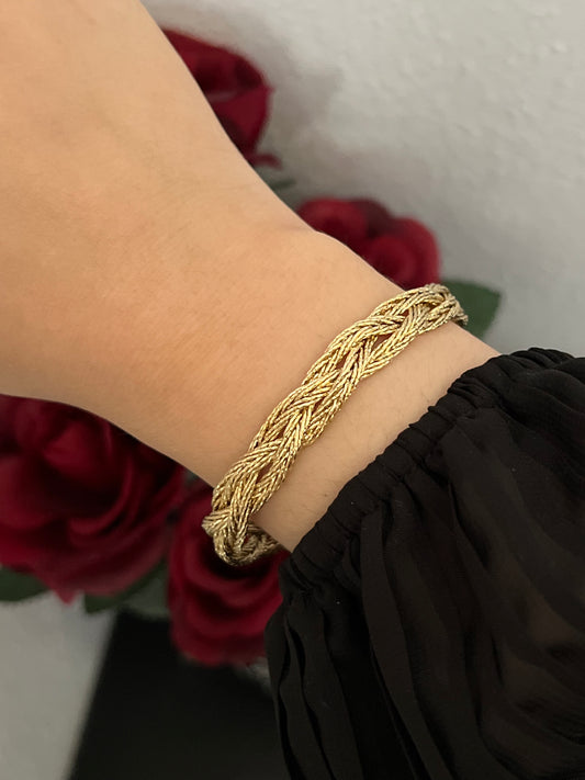 Brazalete 14k modelo 002