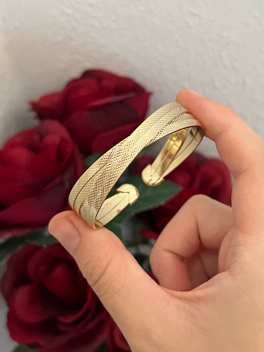 Brazalete oro 14k modelo 005