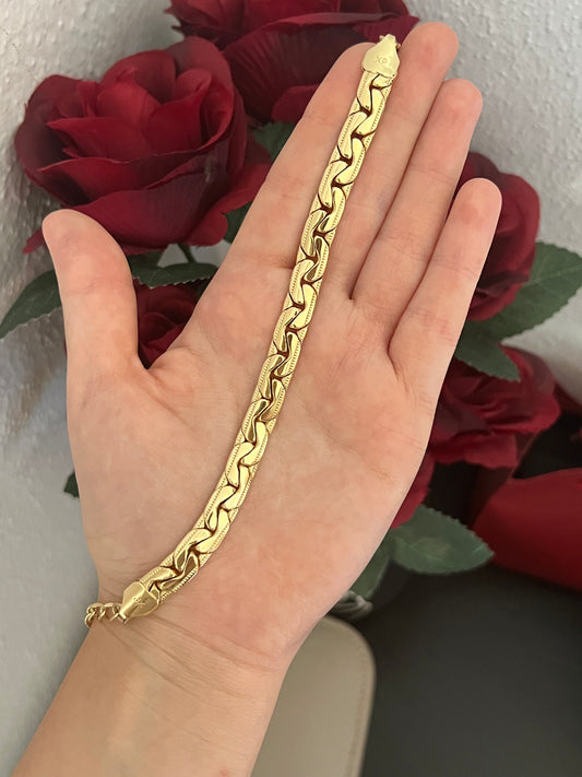 Pulsera 14k modelo 015